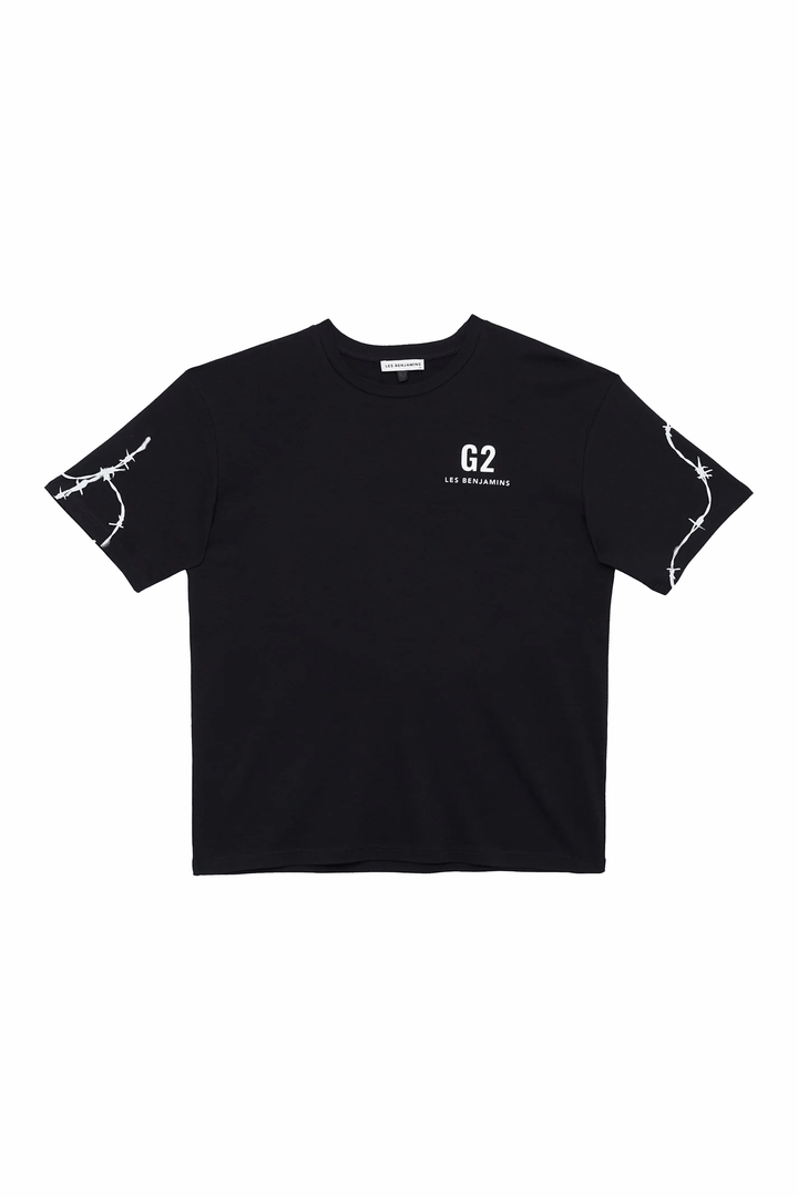 G2 x LB black t-shirt, a fusion of gaming and high fashion. Elevate your style while celebrating G2 Esports' collaboration