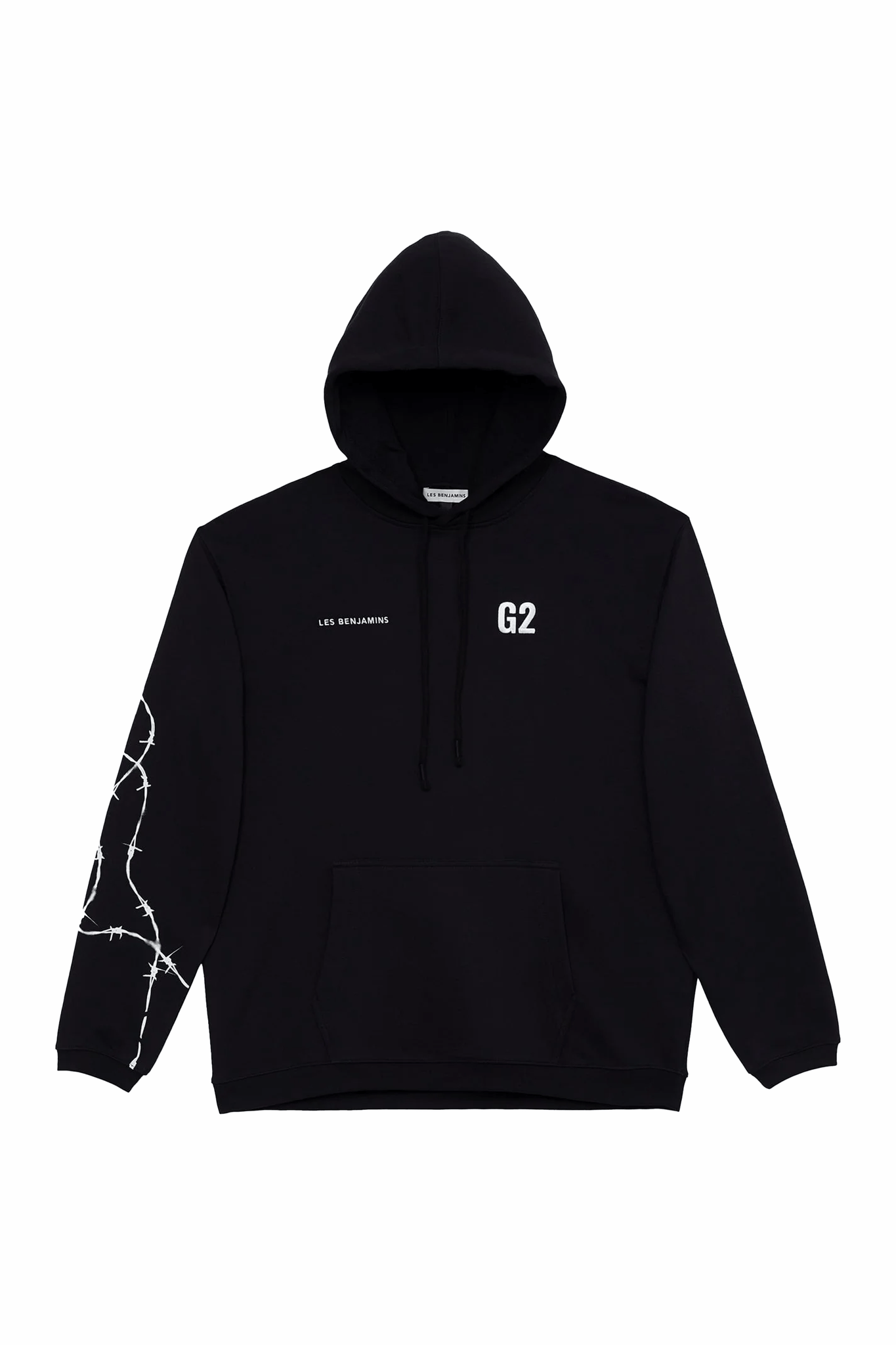 G2 x LB black hoodie, a sleek and exclusive collaboration piece. Elevate your style while supporting G2 Esports in this cozy hoodie